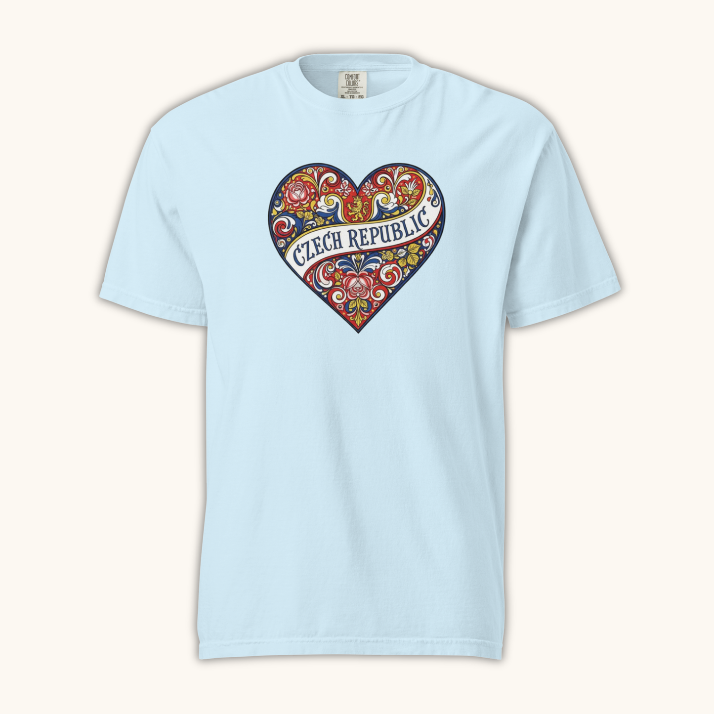 Czech Republic Heart – Women’s T-Shirt