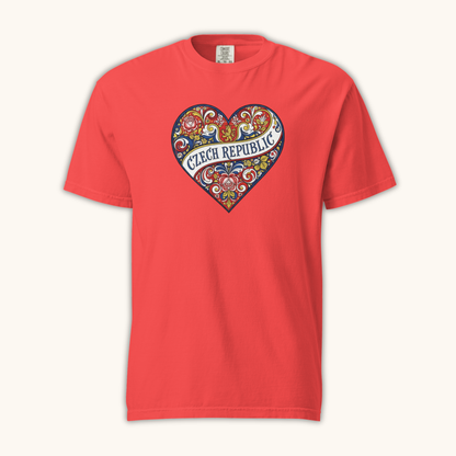 Czech Republic Heart – Women’s T-Shirt
