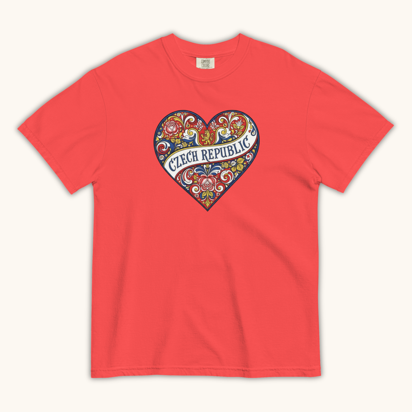 Czech Republic Heart – Women’s T-Shirt