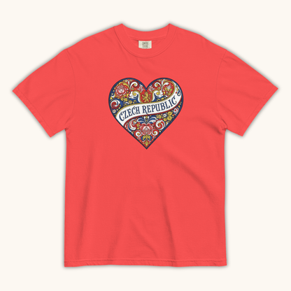 Czech Republic Heart – Women’s T-Shirt