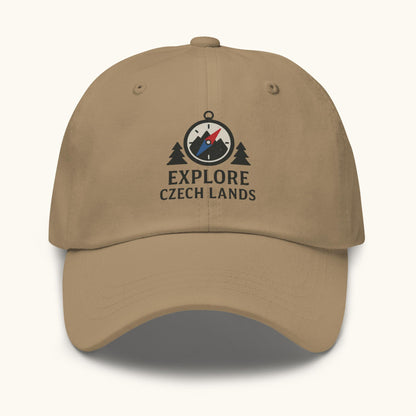Explore Czech Lands – Unisex Embroidered Cap