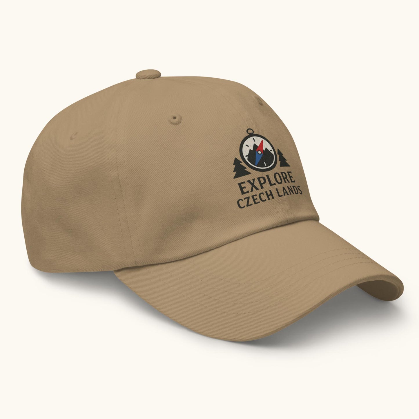 Explore Czech Lands – Unisex Embroidered Cap