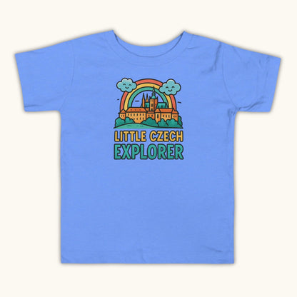 Little Czech Explorer – Toddler Short Sleeve T-Shirt