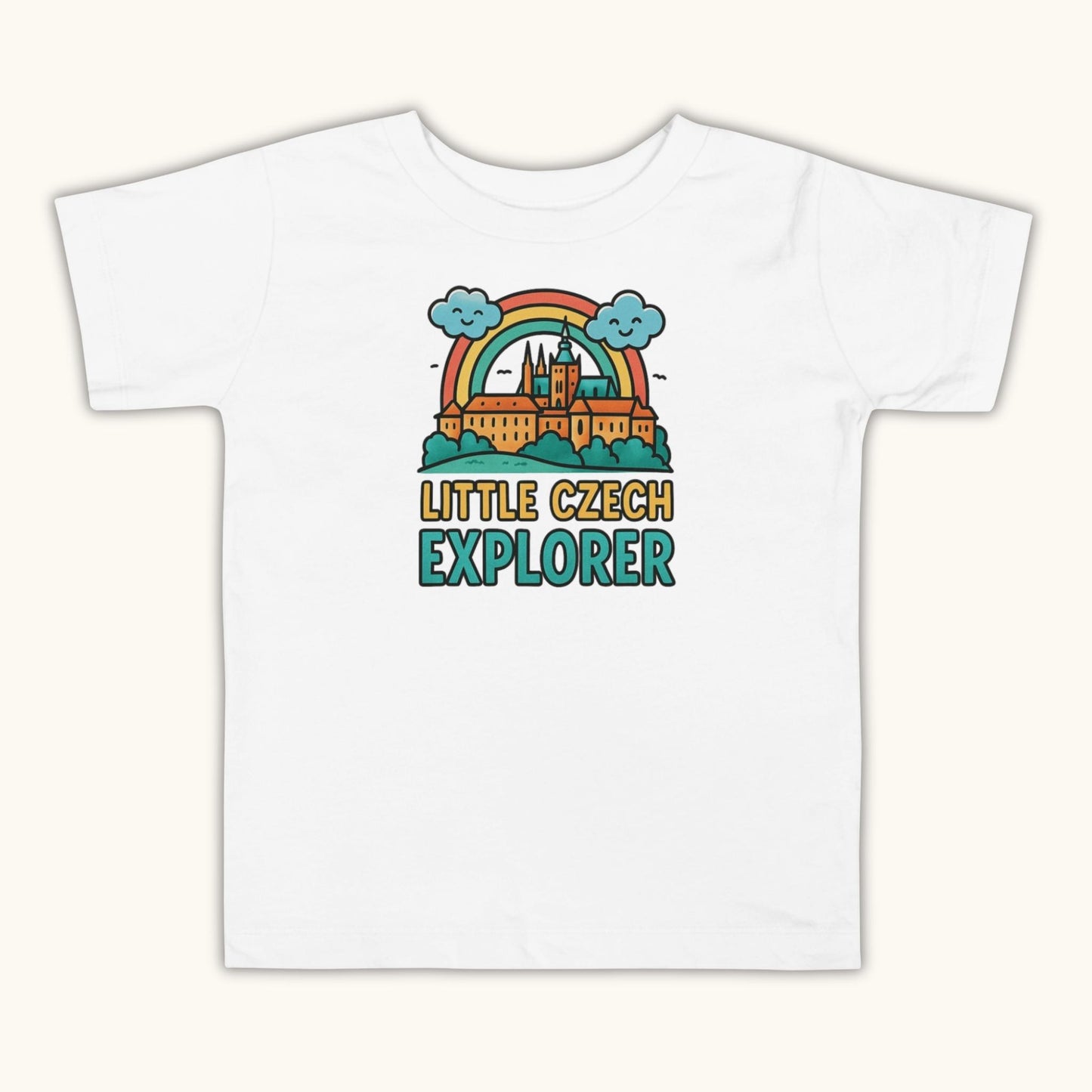 Little Czech Explorer – Toddler Short Sleeve T-Shirt