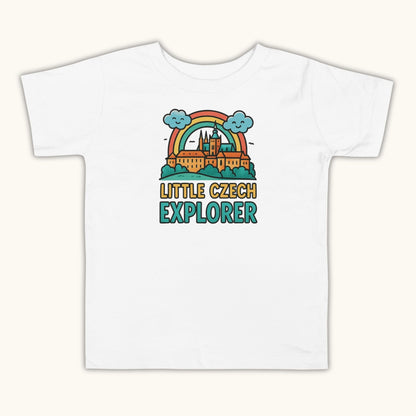 Little Czech Explorer – Toddler Short Sleeve T-Shirt