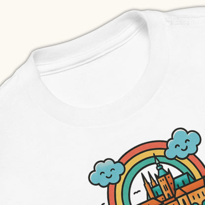 Little Czech Explorer – Toddler Short Sleeve T-Shirt