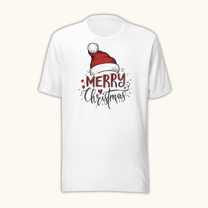 Merry Christmas Winter Hat – Unisex T-Shirt