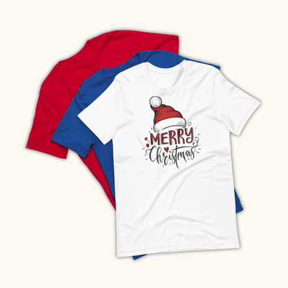 Merry Christmas Winter Beanie – Unisex T-Shirt