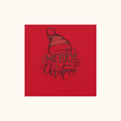 Merry Christmas Winter Hat – Unisex T-Shirt