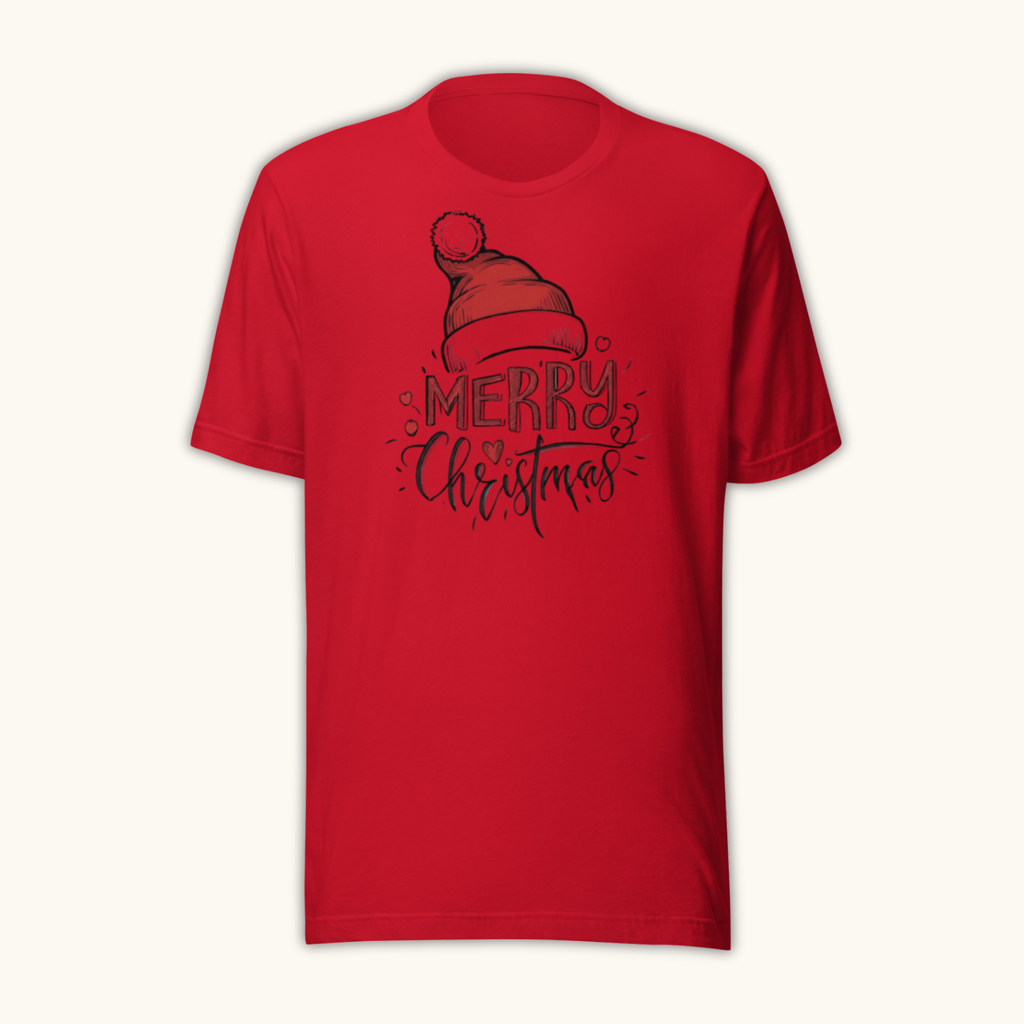 Merry Christmas Winter Beanie – Unisex T-Shirt