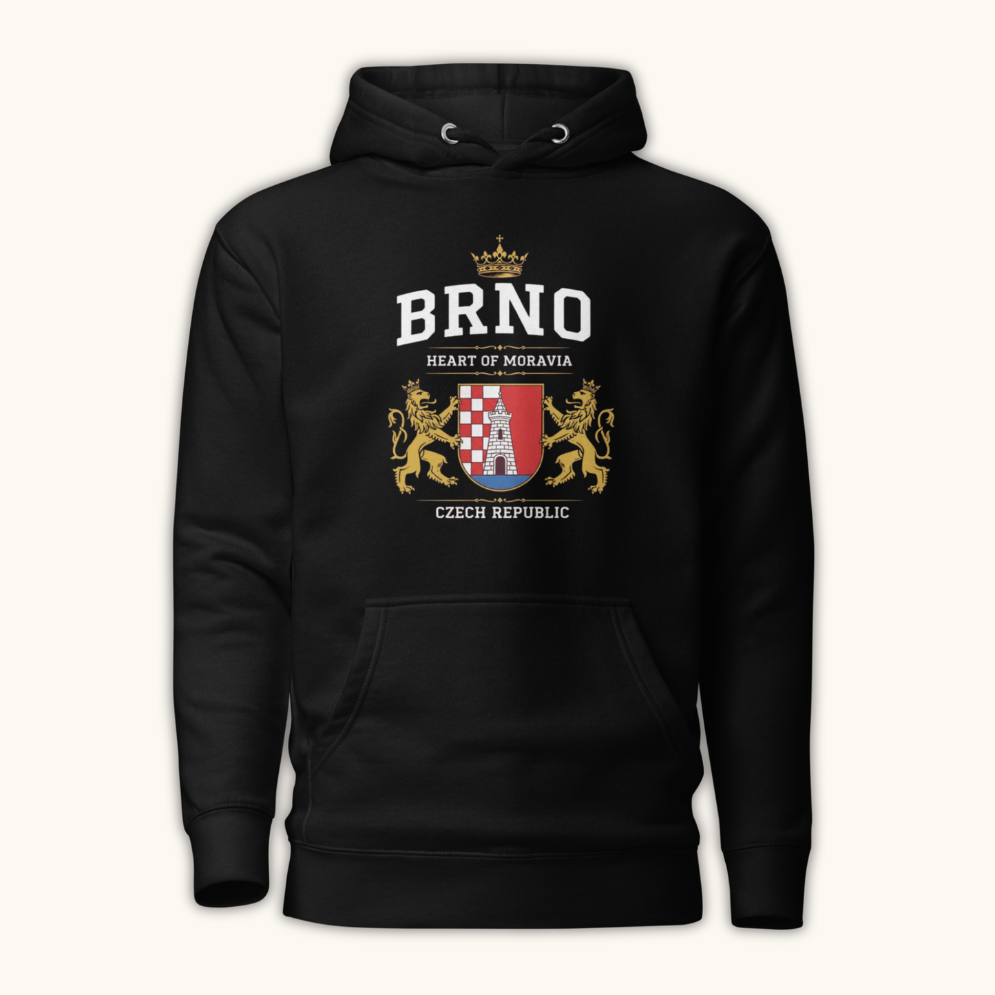 Brno Heart of Moravia Hoodie – Unisex