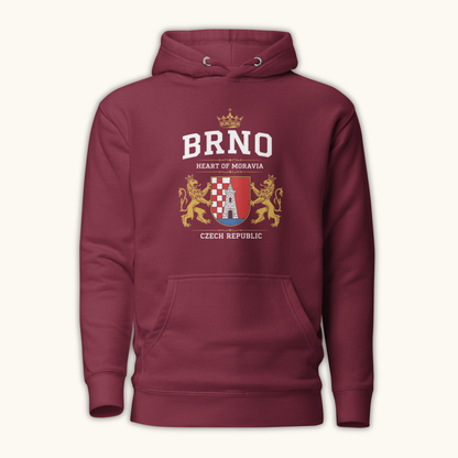 Brno Heart of Moravia Hoodie – Unisex