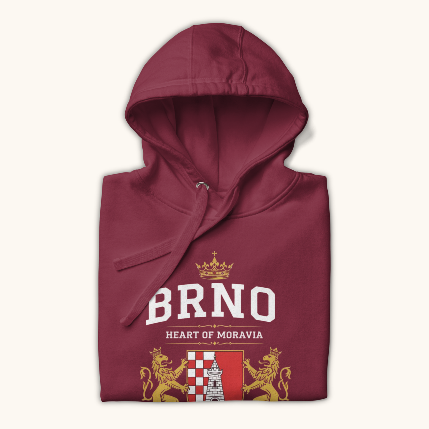 Brno Heart of Moravia Hoodie – Unisex