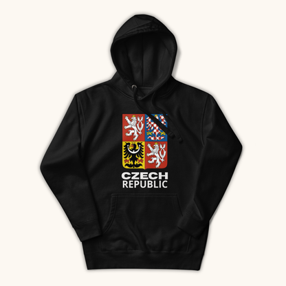 Czech Republic Coat of Arms Hoodie – Unisex