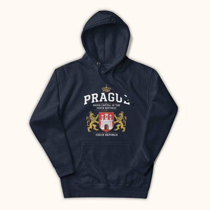 Prague Coat of Arms Hoodie – Unisex