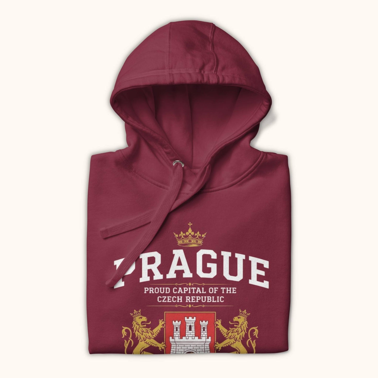 Prague Coat of Arms Hoodie – Unisex