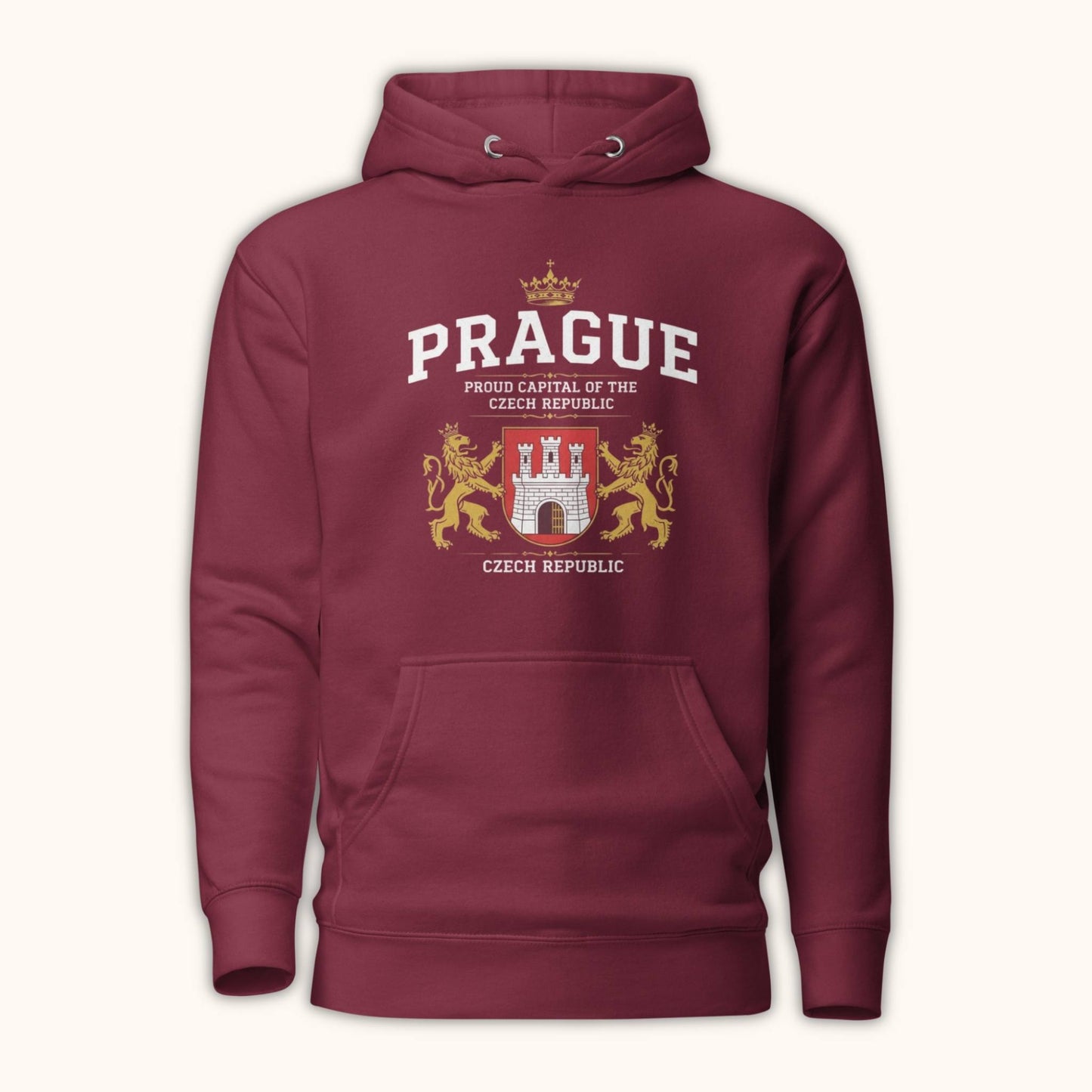 Prague Coat of Arms Hoodie – Unisex