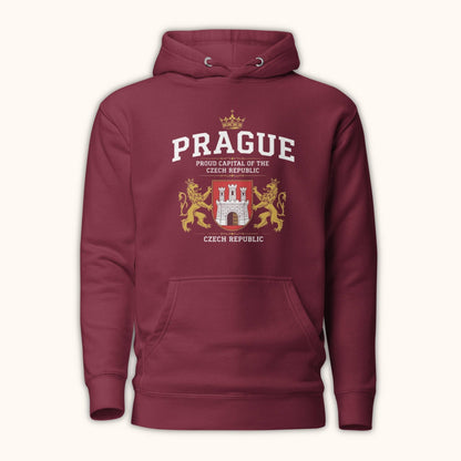 Prague Coat of Arms Hoodie – Unisex