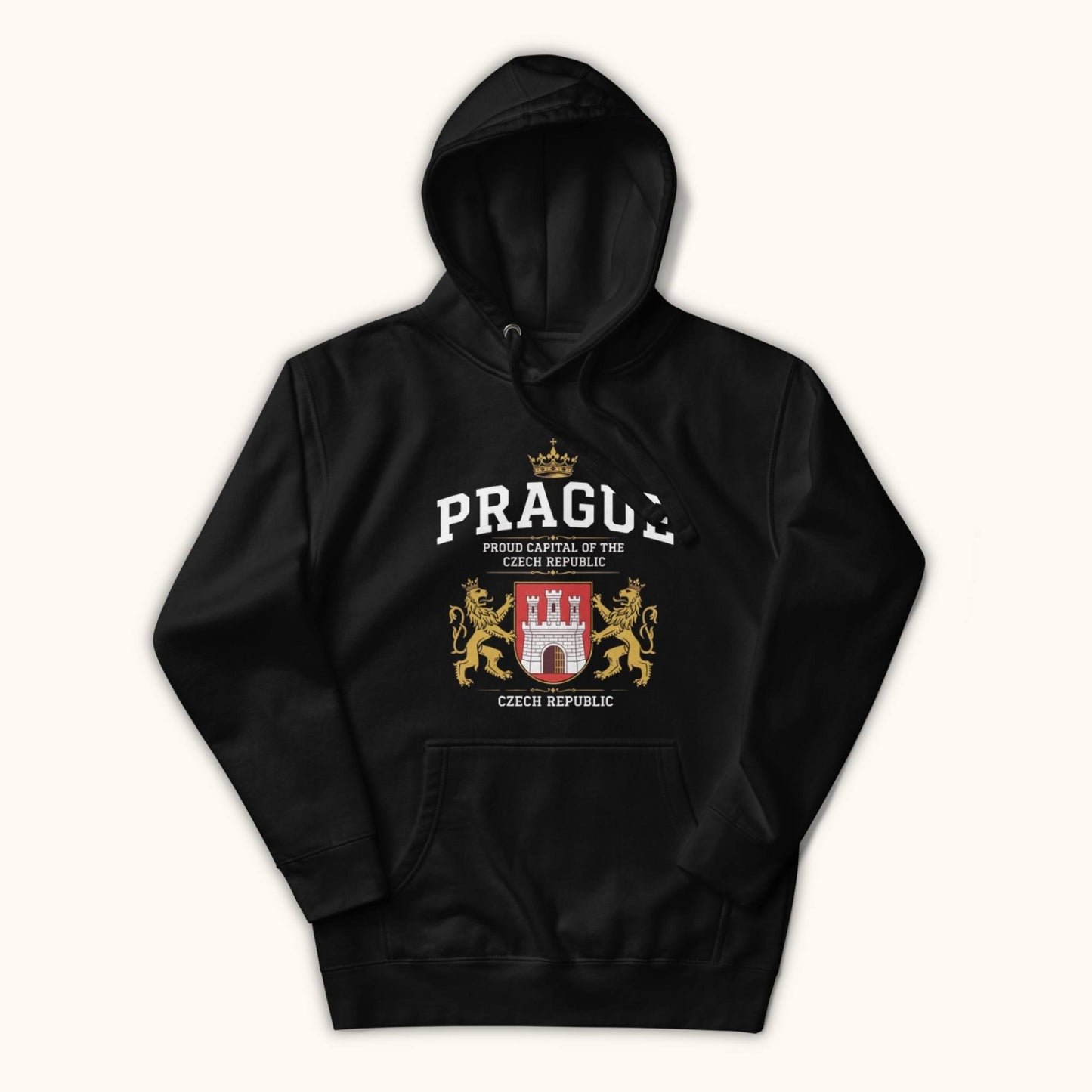 Prague Coat of Arms Hoodie – Unisex