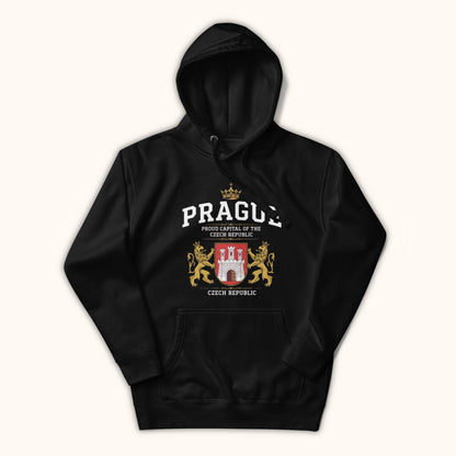 Prague Coat of Arms Hoodie – Unisex