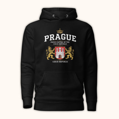 Prague Coat of Arms Hoodie – Unisex