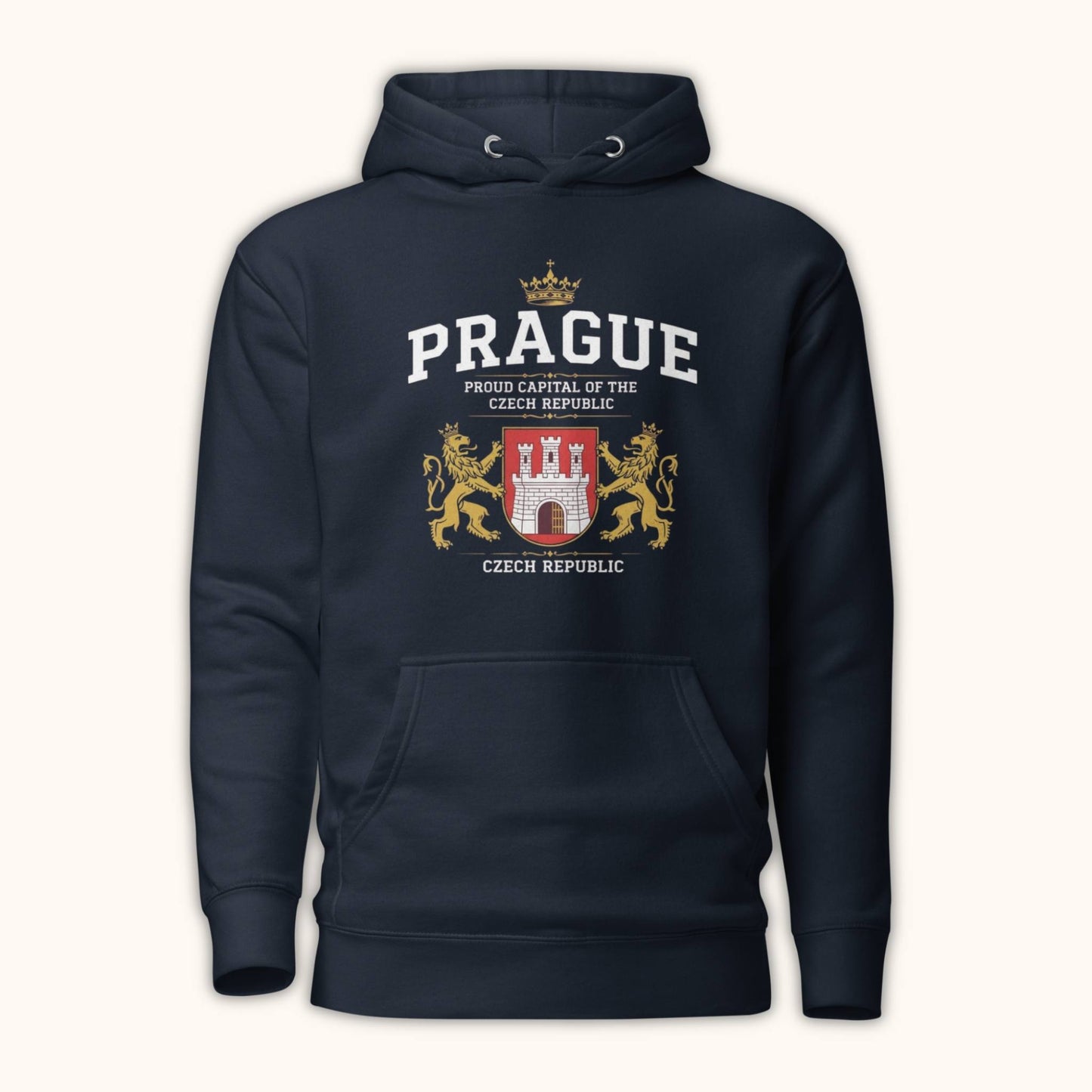Prague Coat of Arms Hoodie – Unisex
