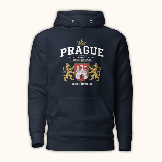 Prague Coat of Arms Hoodie – Unisex