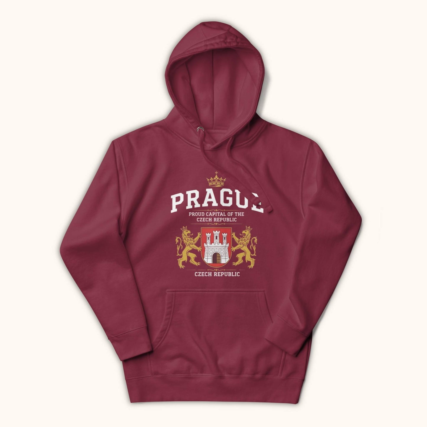 Prague Coat of Arms Hoodie – Unisex