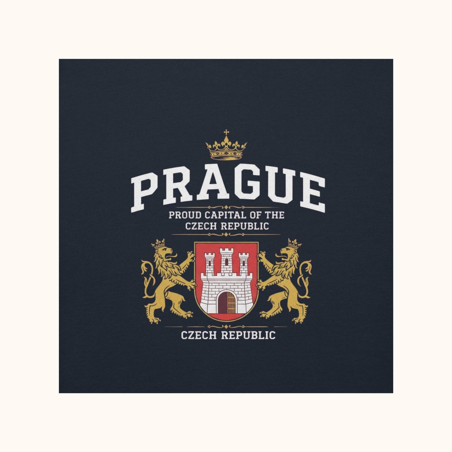 Prague Coat of Arms Hoodie – Unisex