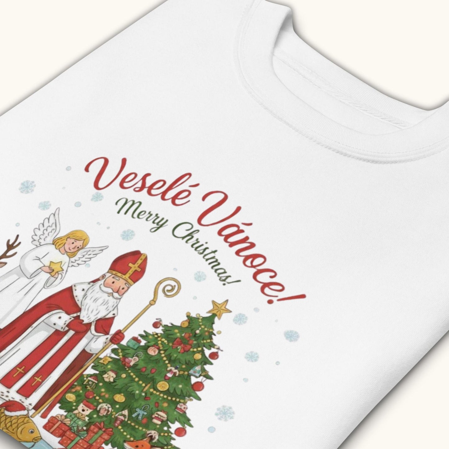 Veselé Vánoce Merry Christmas – Unisex Sweatshirt