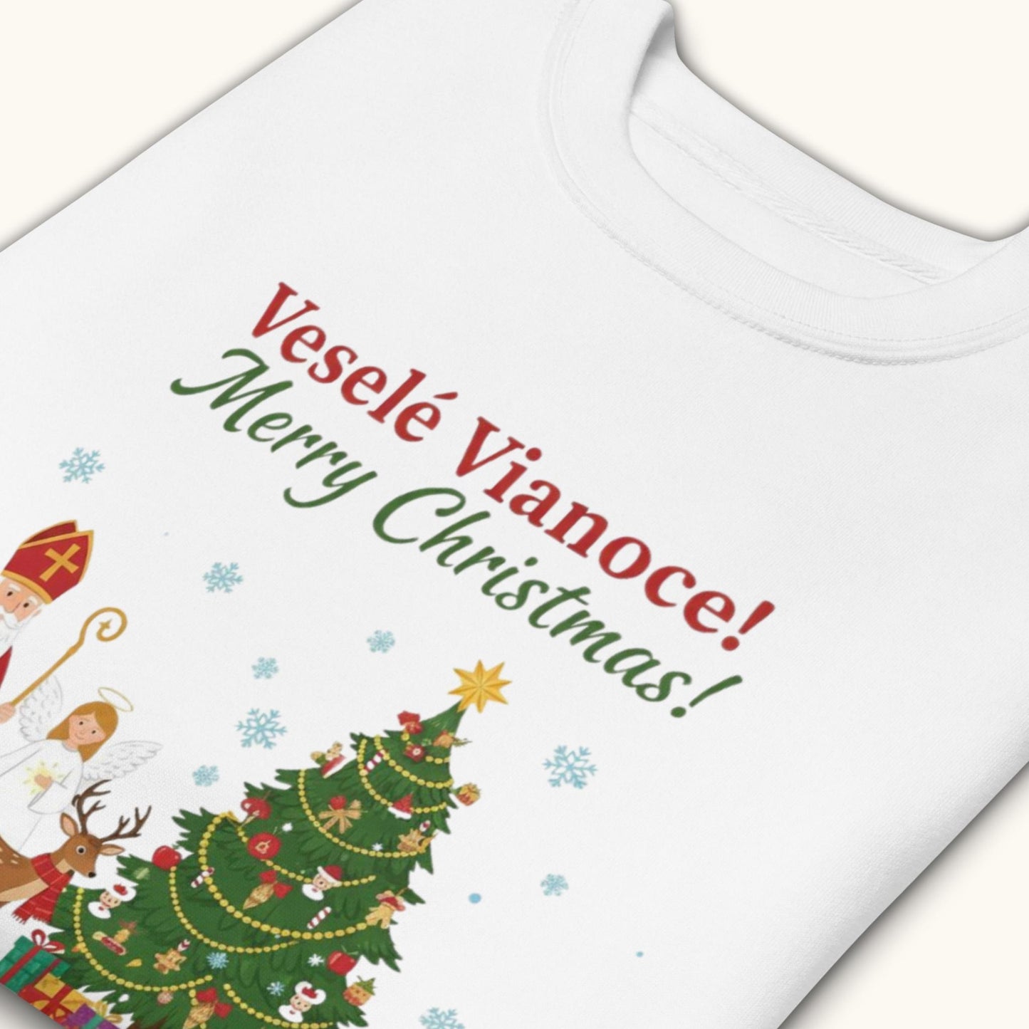 Veselé Vianoce Merry Christmas – Unisex Sweatshirt