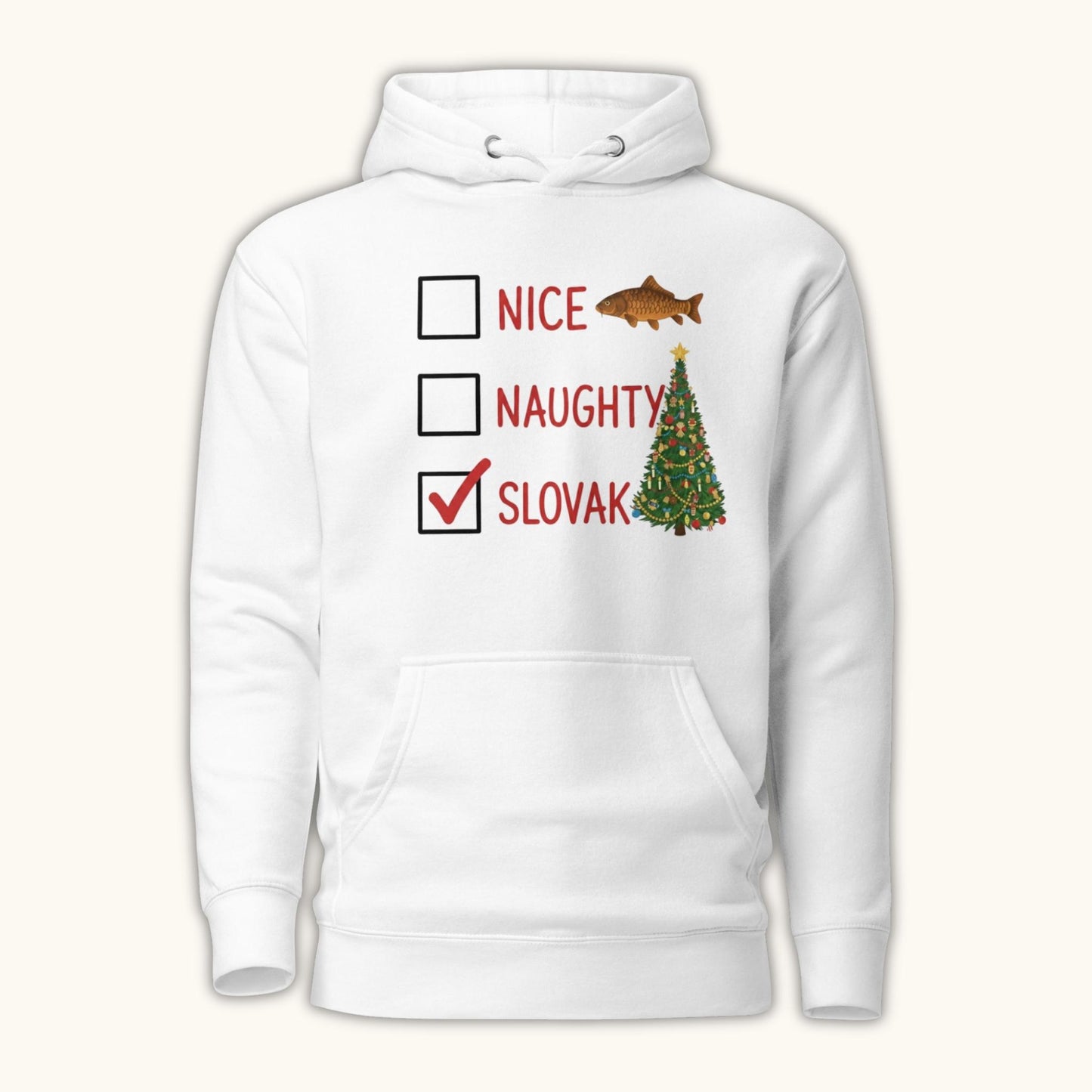 Nice Naughty Slovak Hoodie – Unisex