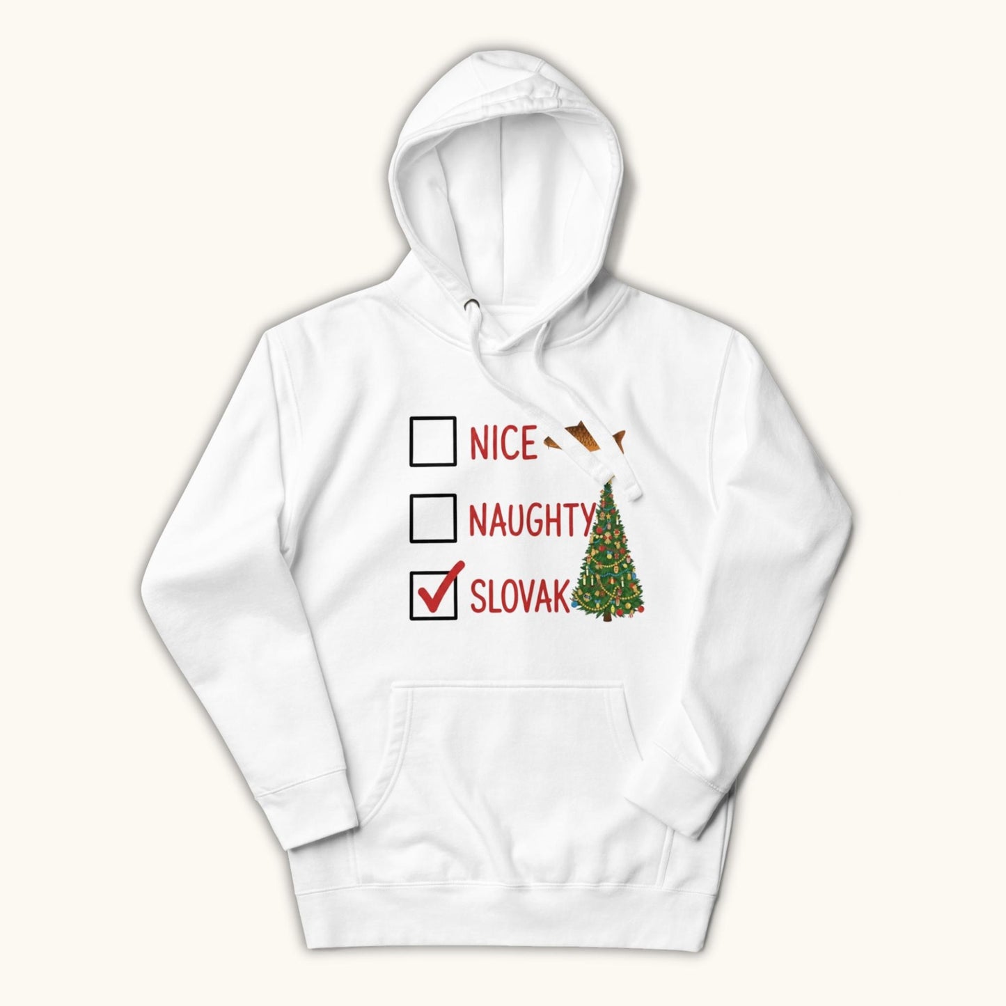 Nice Naughty Slovak Hoodie – Unisex