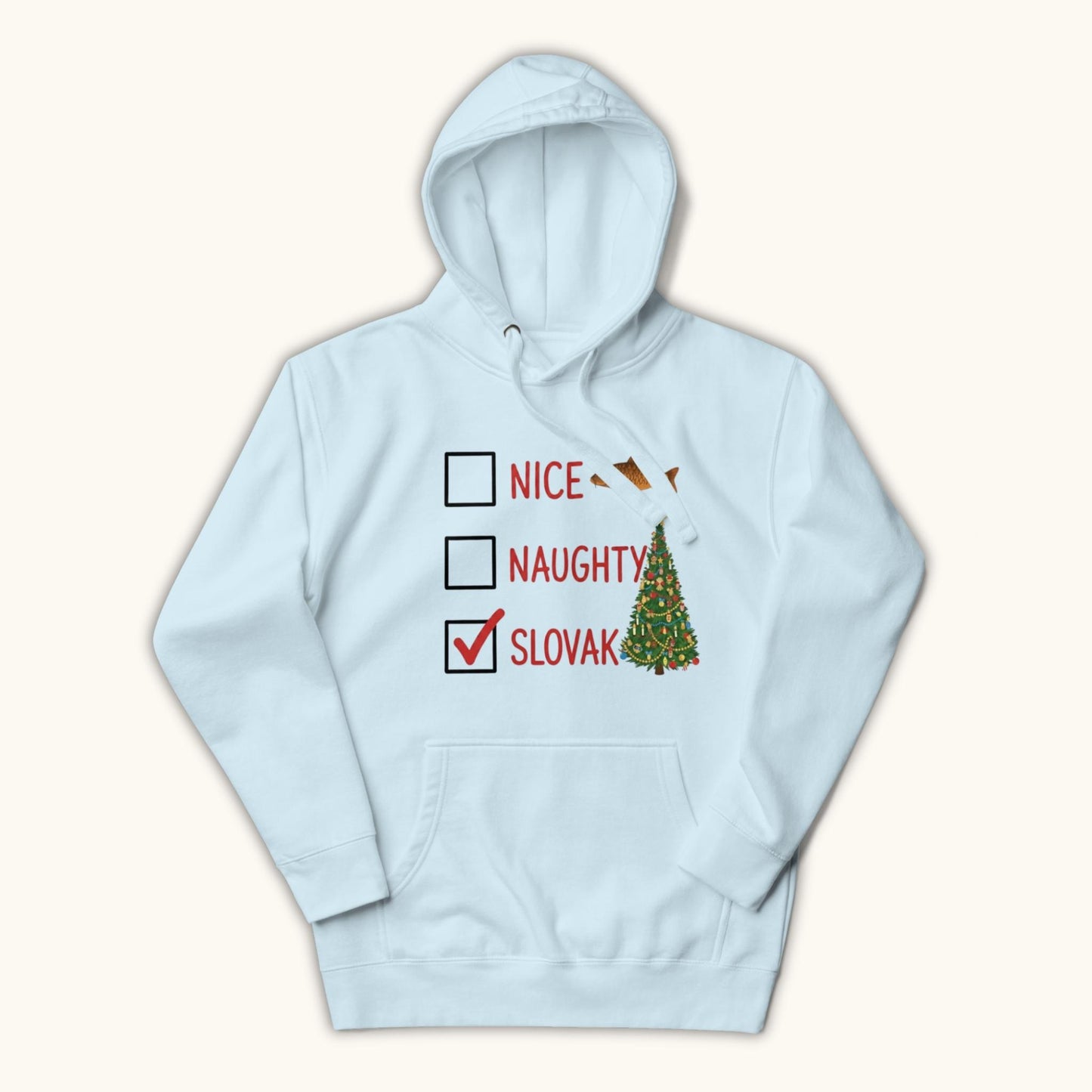 Nice Naughty Slovak Hoodie – Unisex