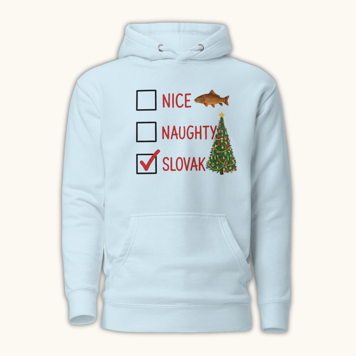 Nice Naughty Slovak Hoodie – Unisex