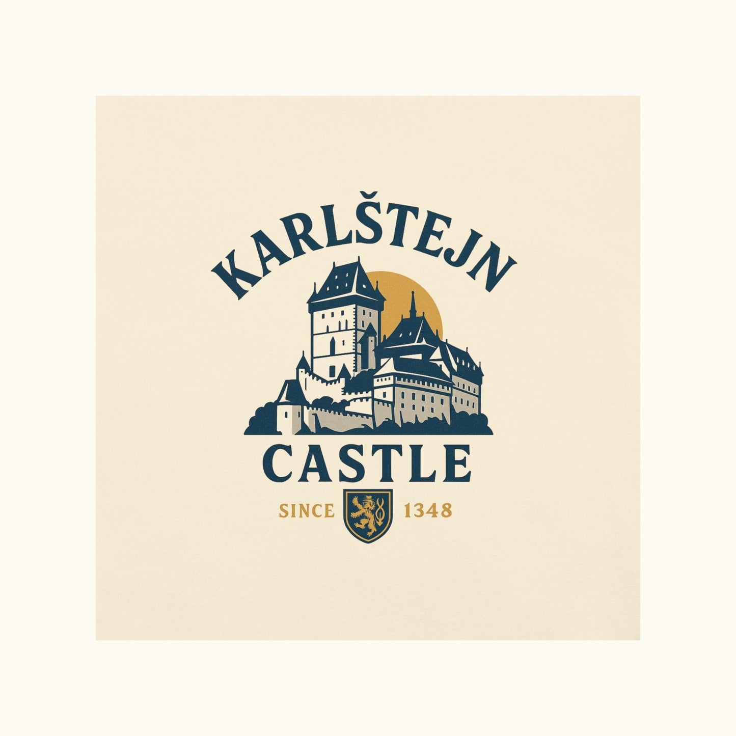 Karlštejn Castle Since 1348 – Unisex T-Shirt
