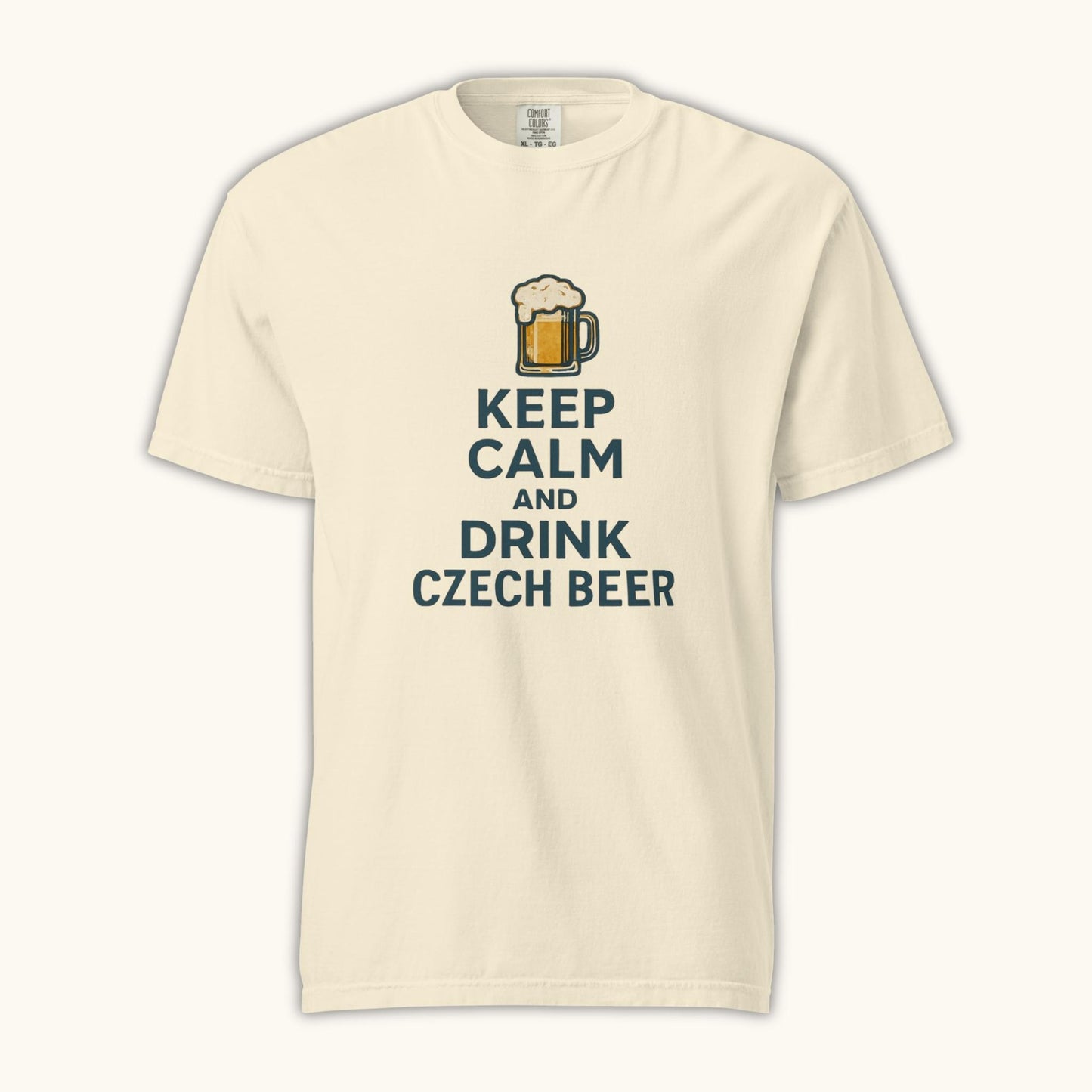 Keep Calm and Drink Czech Beer – Unisex T-Shirt