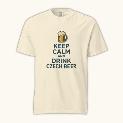 Keep Calm and Drink Czech Beer – Unisex T-Shirt