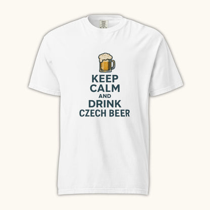 Keep Calm and Drink Czech Beer – Unisex T-Shirt