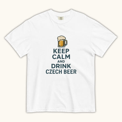 Keep Calm and Drink Czech Beer – Unisex T-Shirt