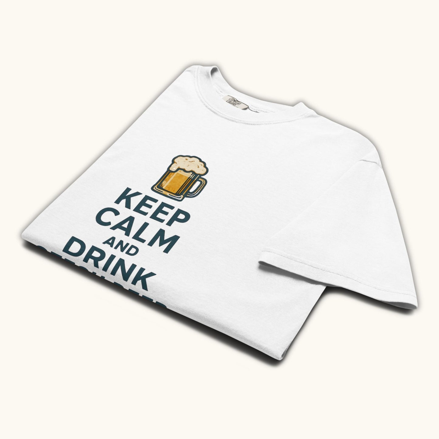 Keep Calm and Drink Czech Beer – Unisex T-Shirt