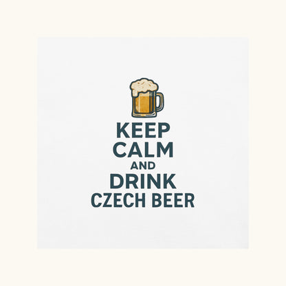 Keep Calm and Drink Czech Beer – Unisex T-Shirt