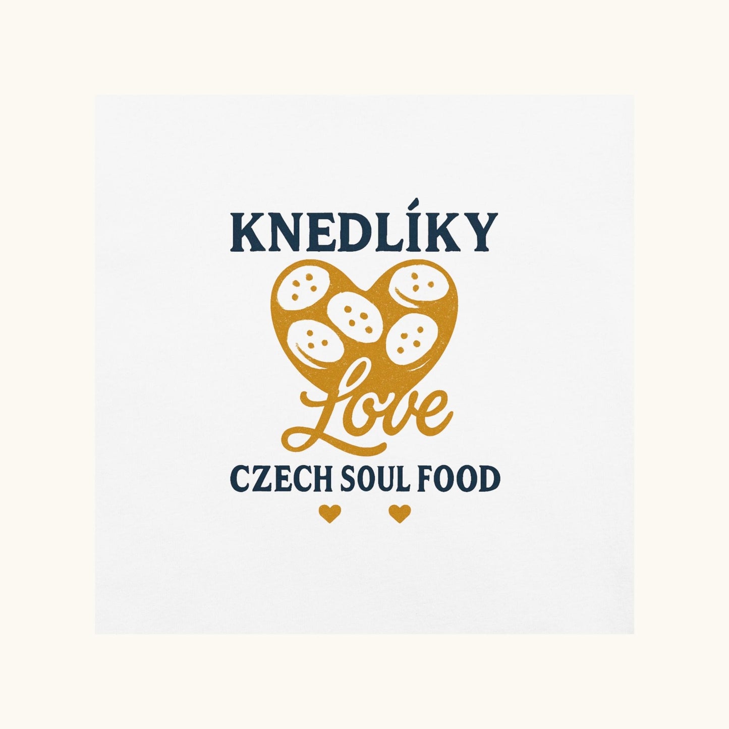 Knedlíky Love Czech Soul Food – Women's T-Shirt