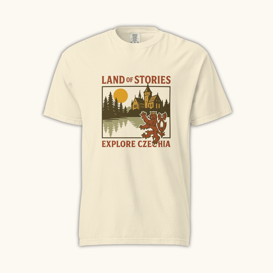 Land of Stories Explore Czechia – Unisex T-Shirt