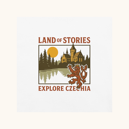 Land of Stories Explore Czechia – Unisex T-Shirt
