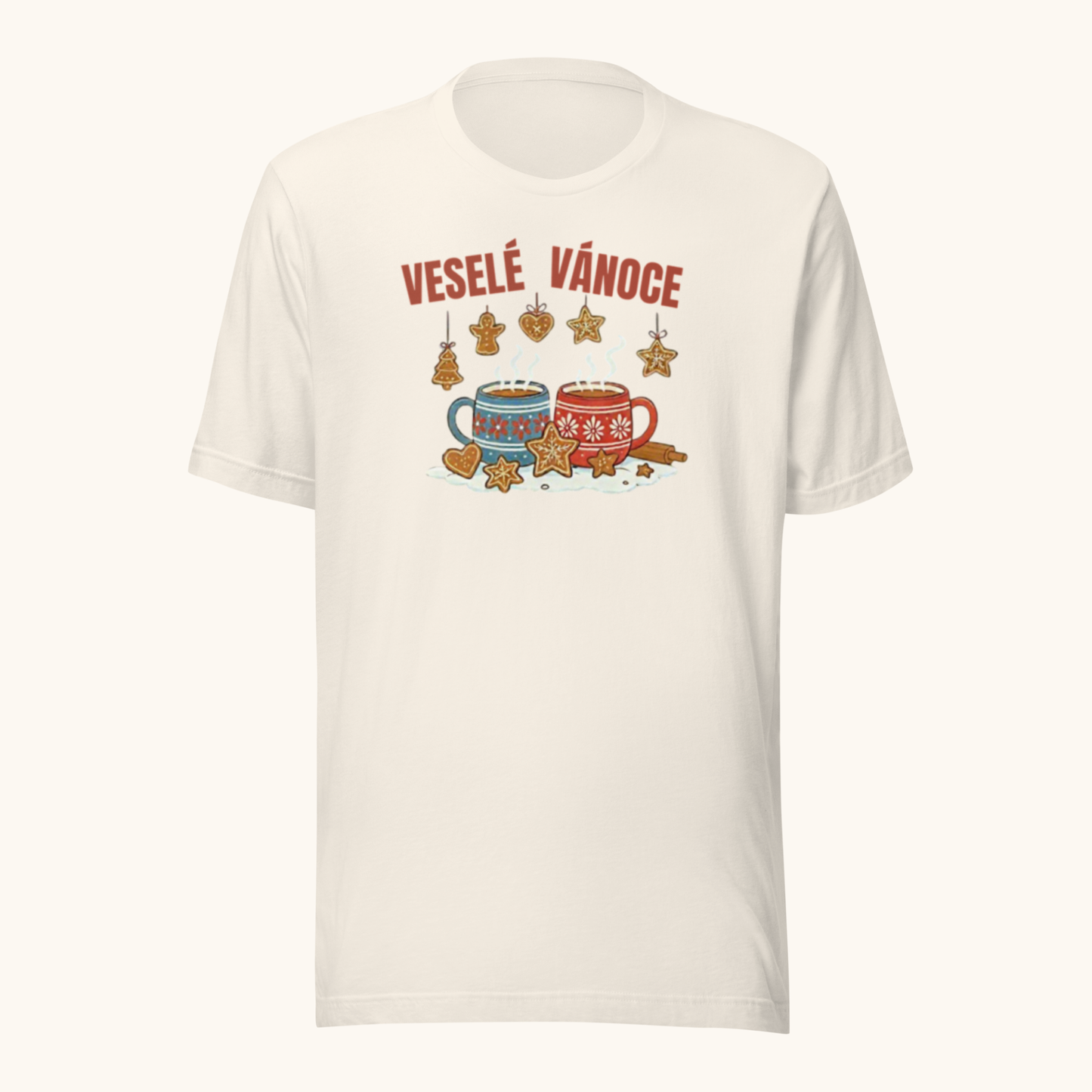 Veselé Vánoce Festive Mugs – Unisex T-Shirt