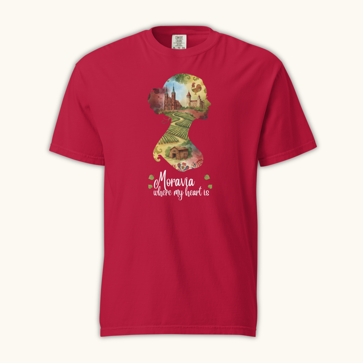 Moravia Where My Heart Is – Women’s T-Shirt