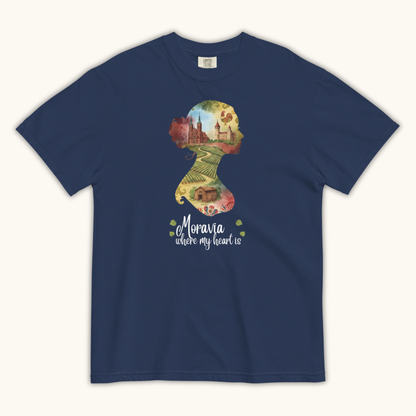 Moravia Where My Heart Is – Women’s T-Shirt