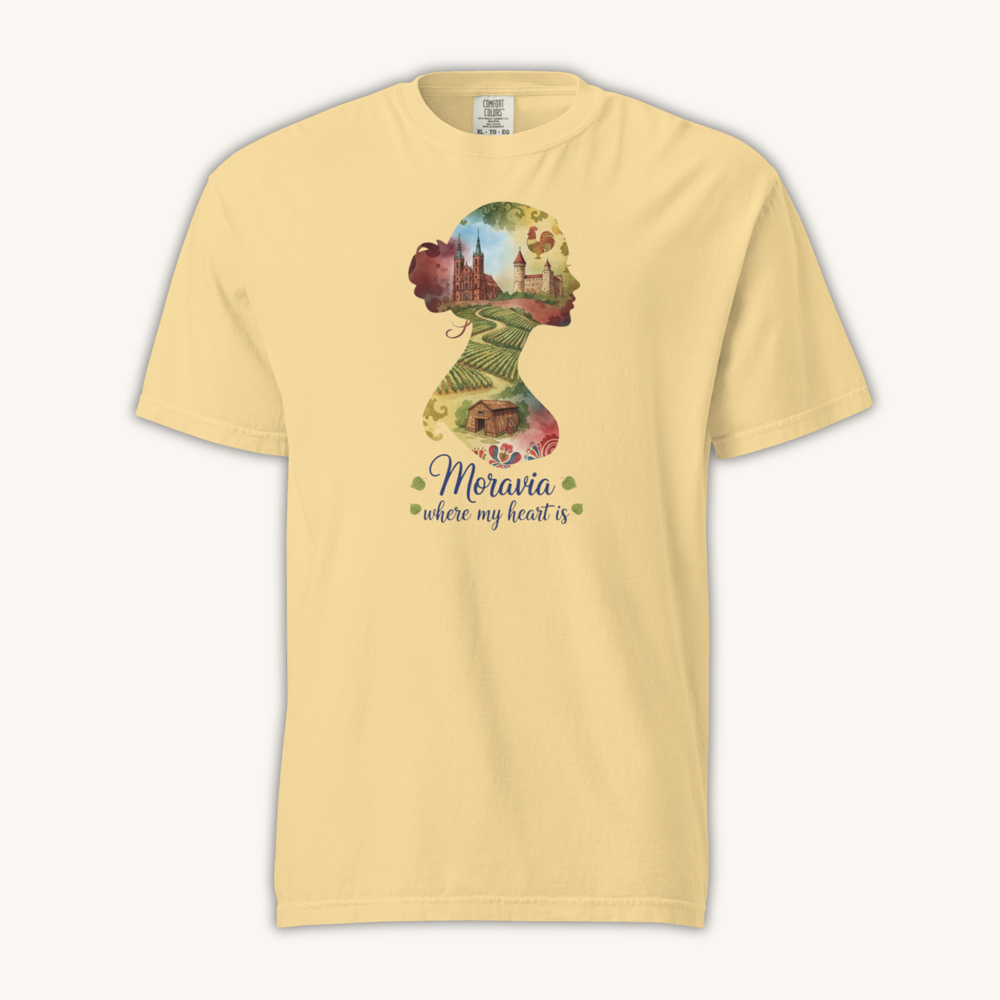 Moravia Where My Heart Is – Women’s T-Shirt