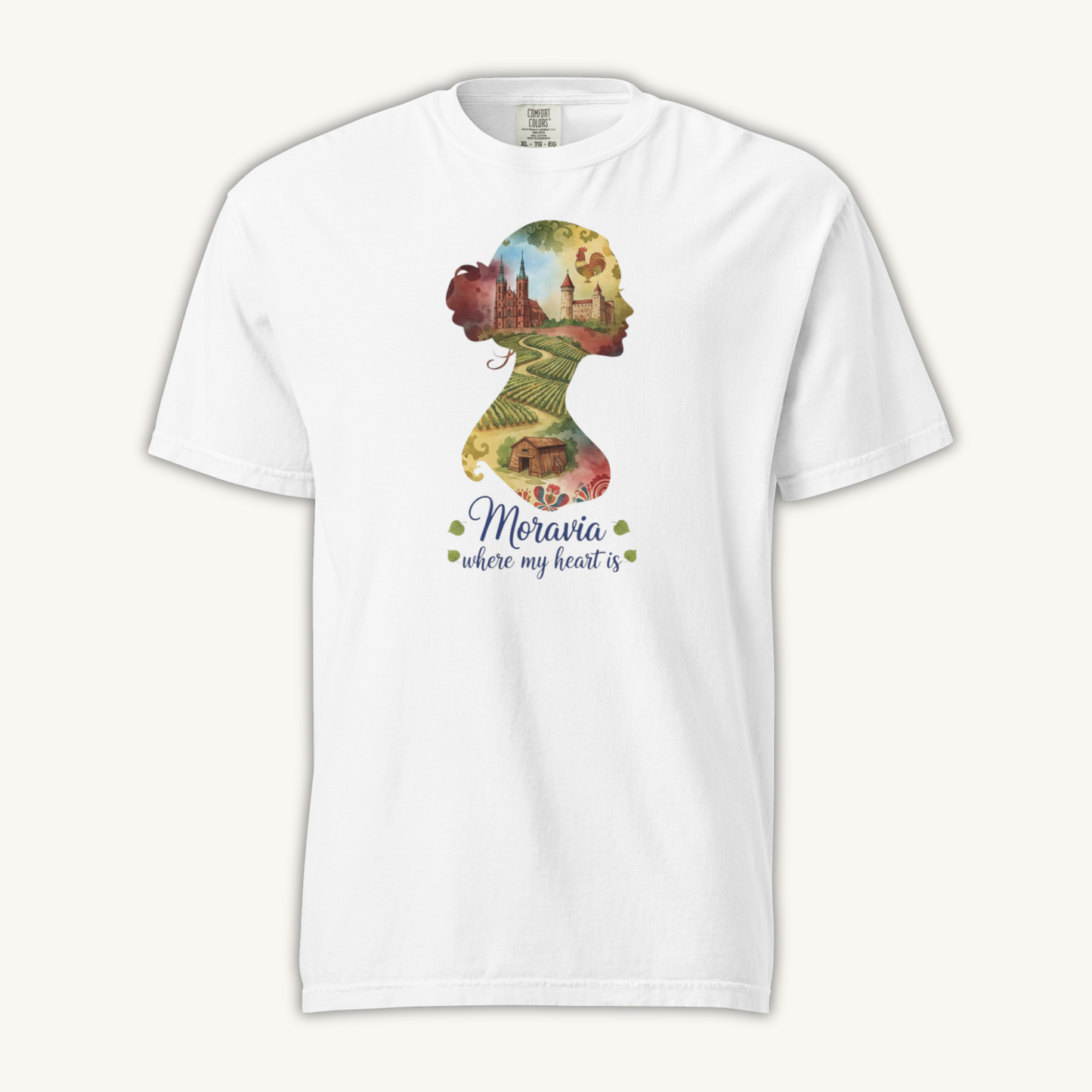 Moravia Where My Heart Is – Women’s T-Shirt